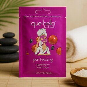 Que Bella Perfecting Superberry Mud Mask, 0.5 oz Single Use